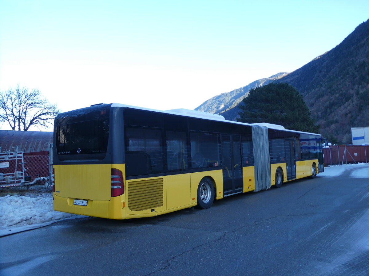 (231'671) - TMR Martigny - Nr. 144 - Mercedes am 1. Januar 2022 in Martigny, Garage