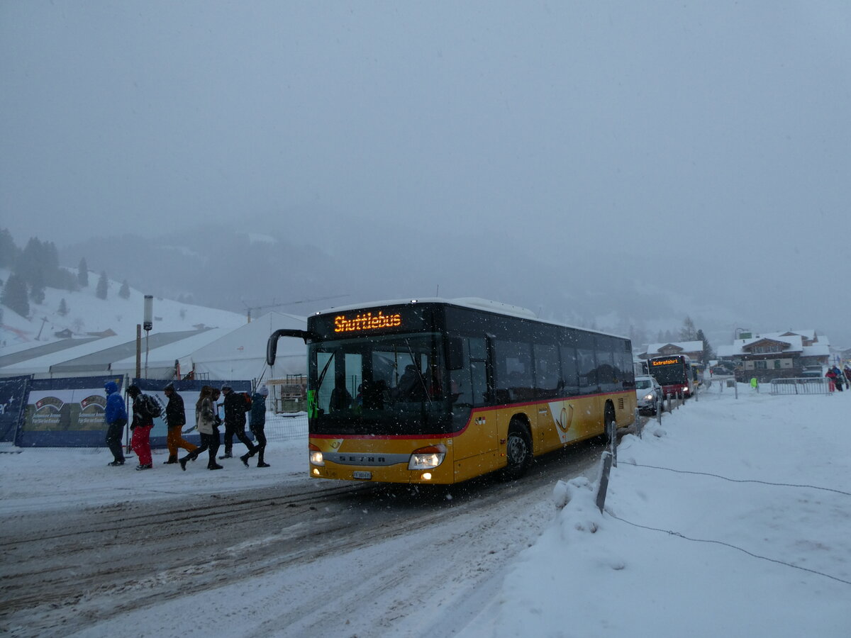 (231'829) - Wieland, Murten - Nr. 52/FR 300'635 - Setra am 9. Januar 2022 in Adelboden, Weltcup