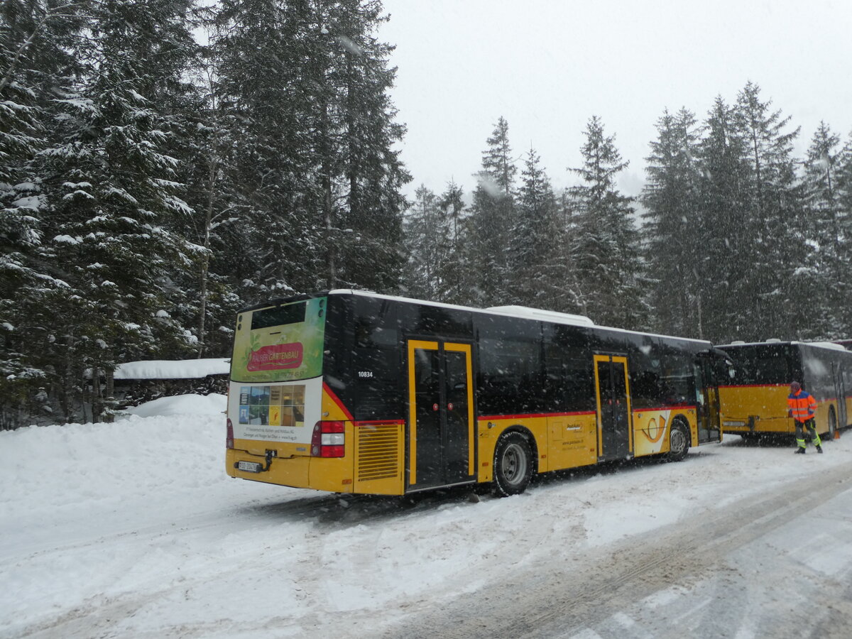 (231'903) - Wyss, Boningen - Nr. 67/SO 20'476 - MAN am 9. Januar 2022 in Adelboden, Unter dem Birg