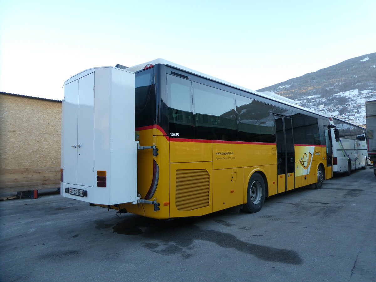 (232'396) - Evquoz, Erde - VS 138'188 - Iveco am 23. Januar 2022 in Sion, Iveco