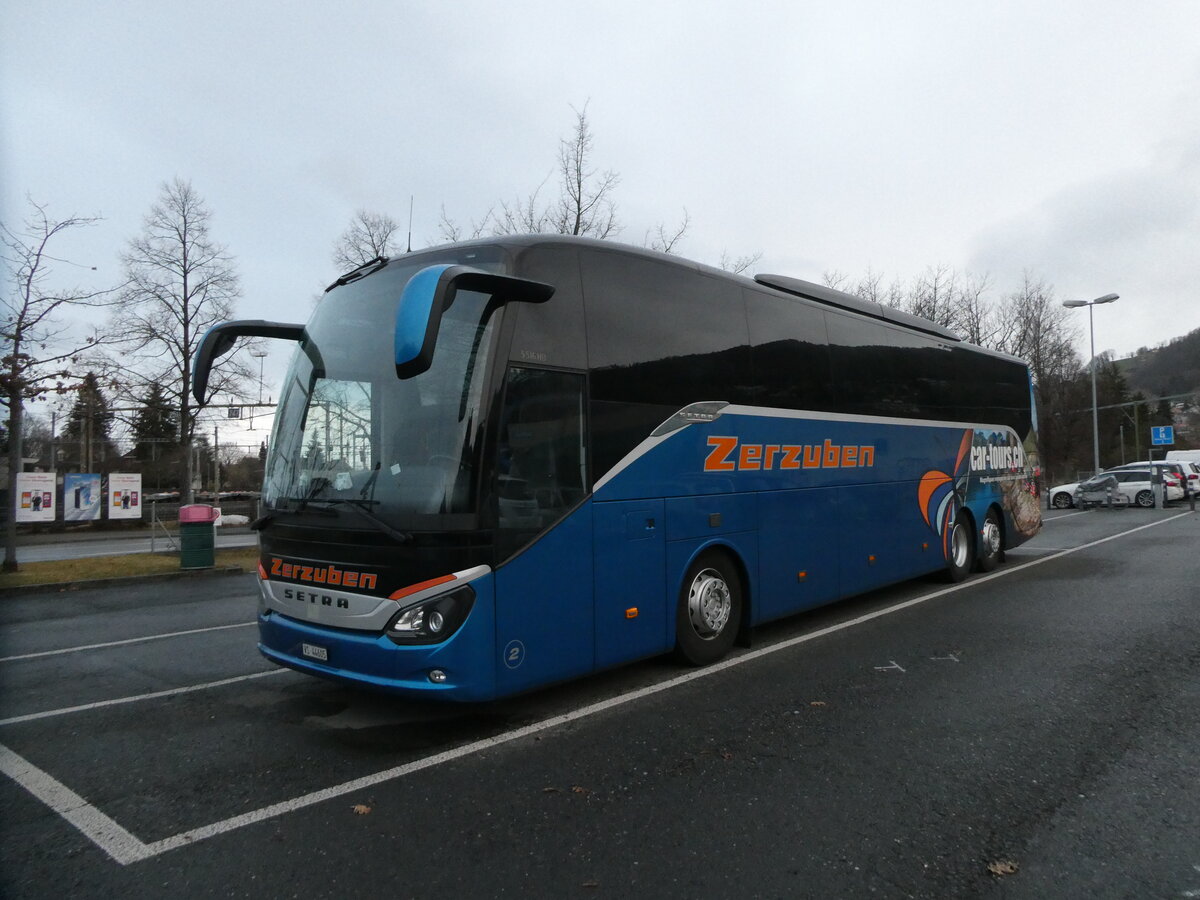 (233'071) - Zerzuben, Visp-Eyholz - Nr. 2/VS 44'605 - Setra am 22. Februar 2022 in Thun, Seestrasse