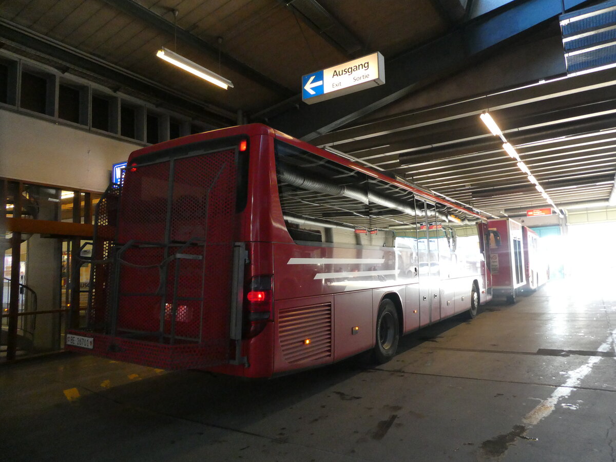 (233'094) - AFA Adelboden - Nr. 24/BE 26'701 - Setra am 23. Februar 2022 in Adelboden, Busstation