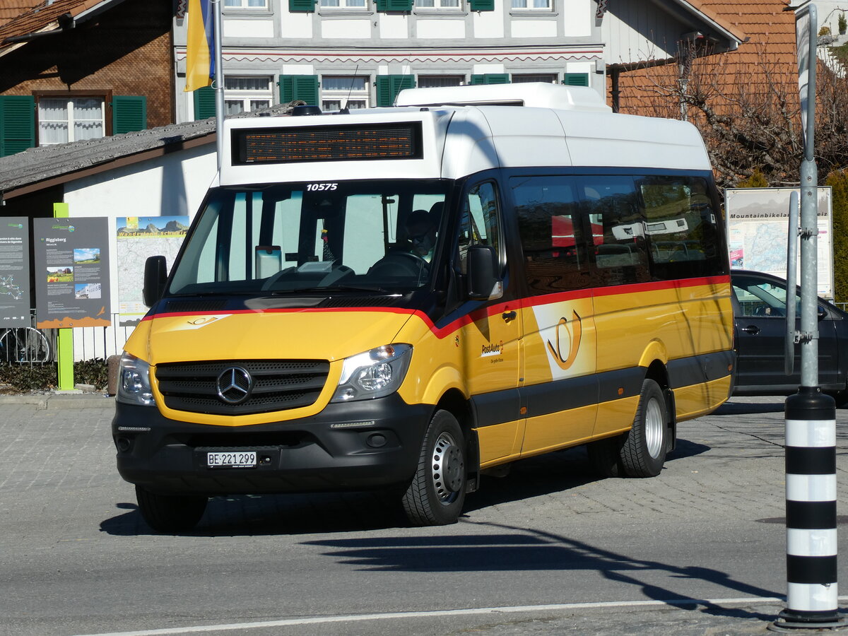 (233'335) - Lthi, Hinterfultigen - BE 221'299 - Mercedes am 28. Februar 2022 in Riggisberg, Post