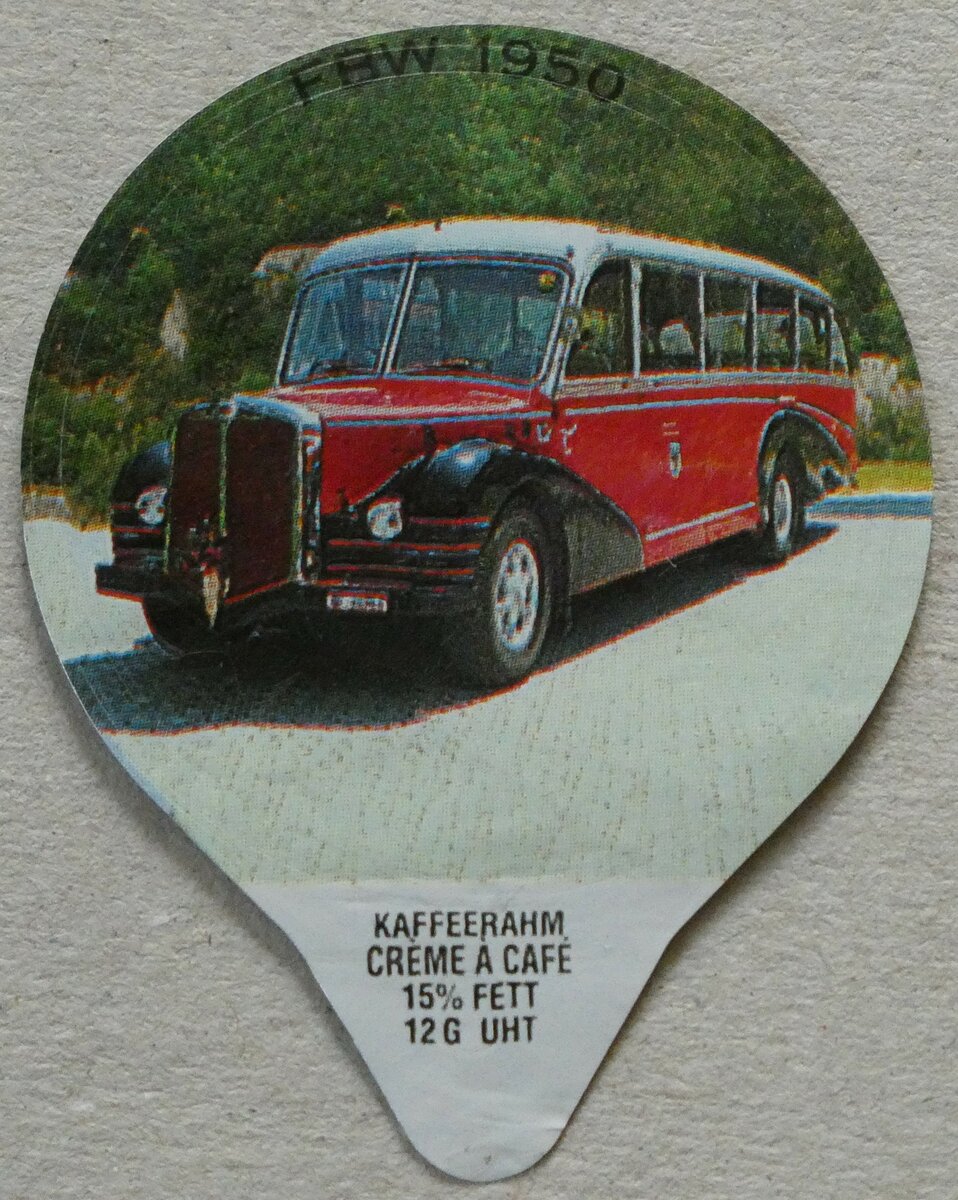 (233'396) - Kaffeerahm - FBW 1950 - am 6. Mrz 2022 in Thun