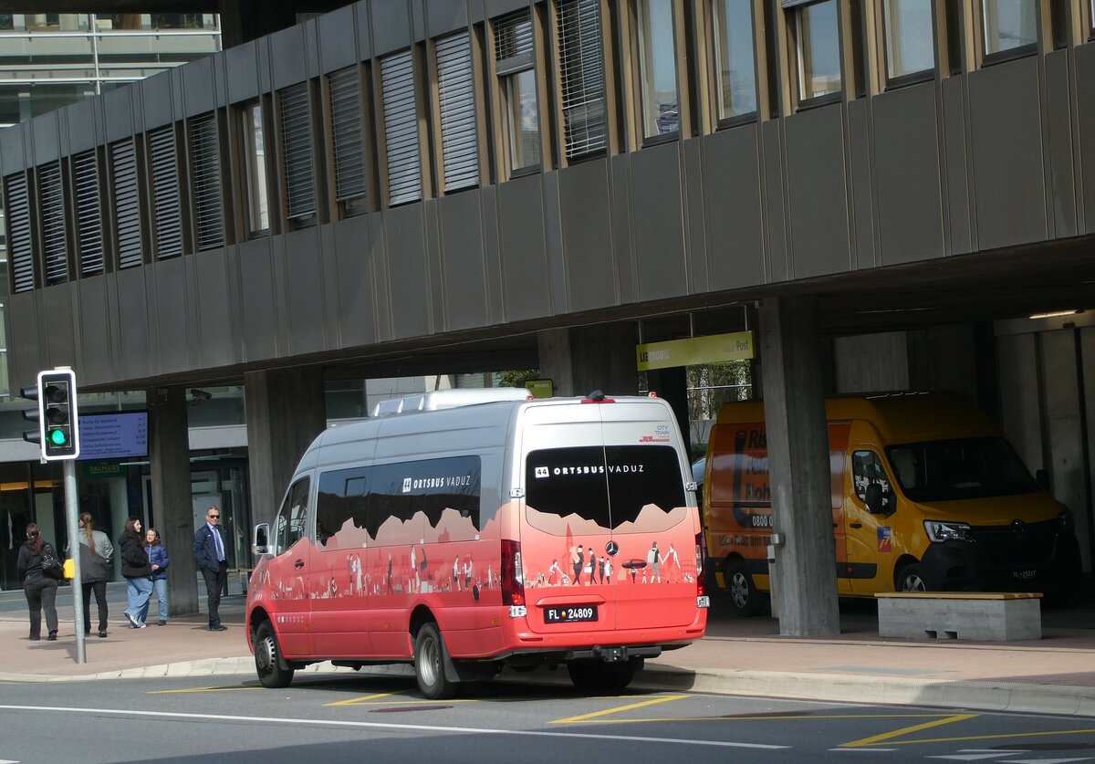 (233'553) - Schdler, Triesenberg - FL 24'809 - Mercedes/Tekaydinlar am 8. Mrz 2022 in Vaduz, Post