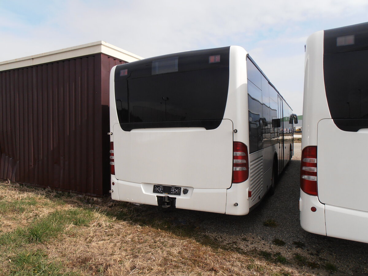 (233'897) - Intertours, Domdidier - Nr. 491 - Mercedes (ex Steiner, Ortschwaben Nr. 12) am 13. Mrz 2022 in Domdidier, Garage