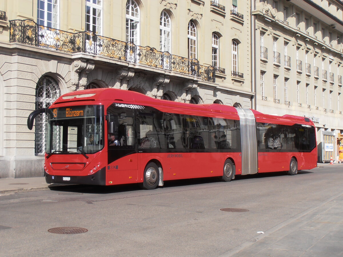 (234'136) - Bernmobil, Bern - Nr. 882/BE 832'882 - Volvo am 28. Mrz 2022 in Bern, Bundesplatz