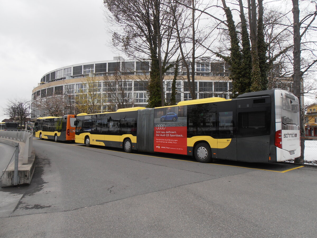 (234'194) - STI Thun - Nr. 708/BE 865'708 - Mercedes am 3. April 2022 bei der Schifflndte Thun