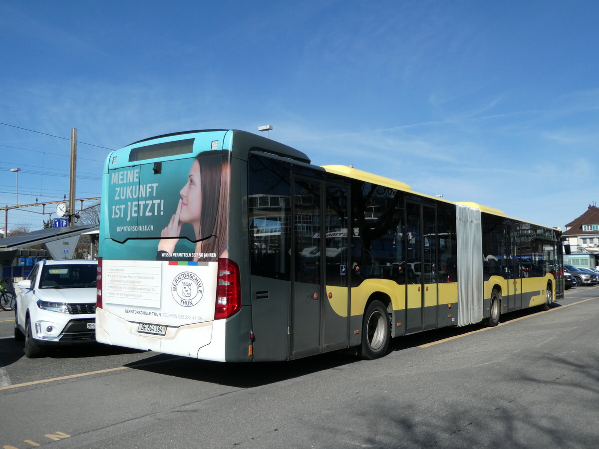 (234'392) - STI Thun - Nr. 184/BE 804'184 - Mercedes am 11. April 2022 in Thun, CarTerminal