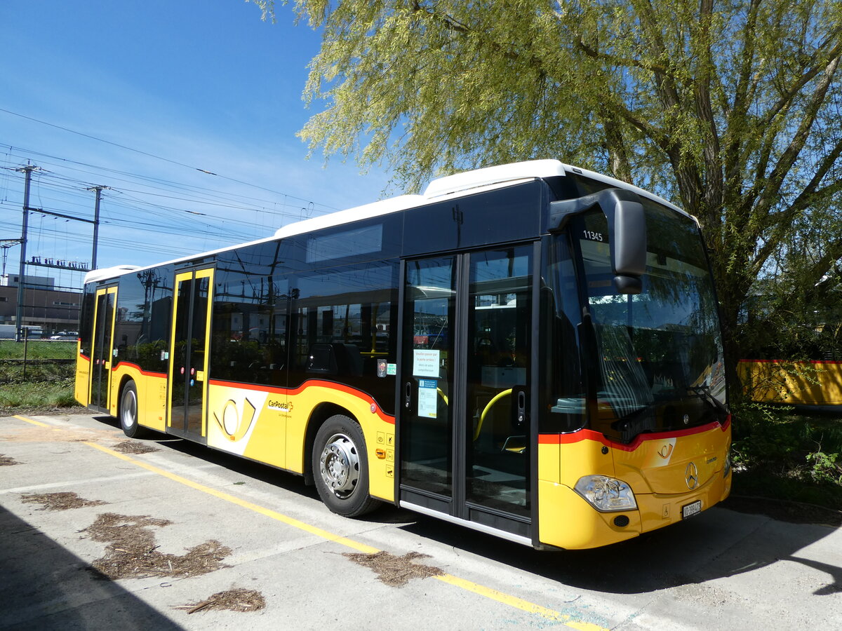 (234'742) - AVJ Les Bioux - VD 399'473 - Mercedes am 18. April 2022 in Yverdon, Postgarage