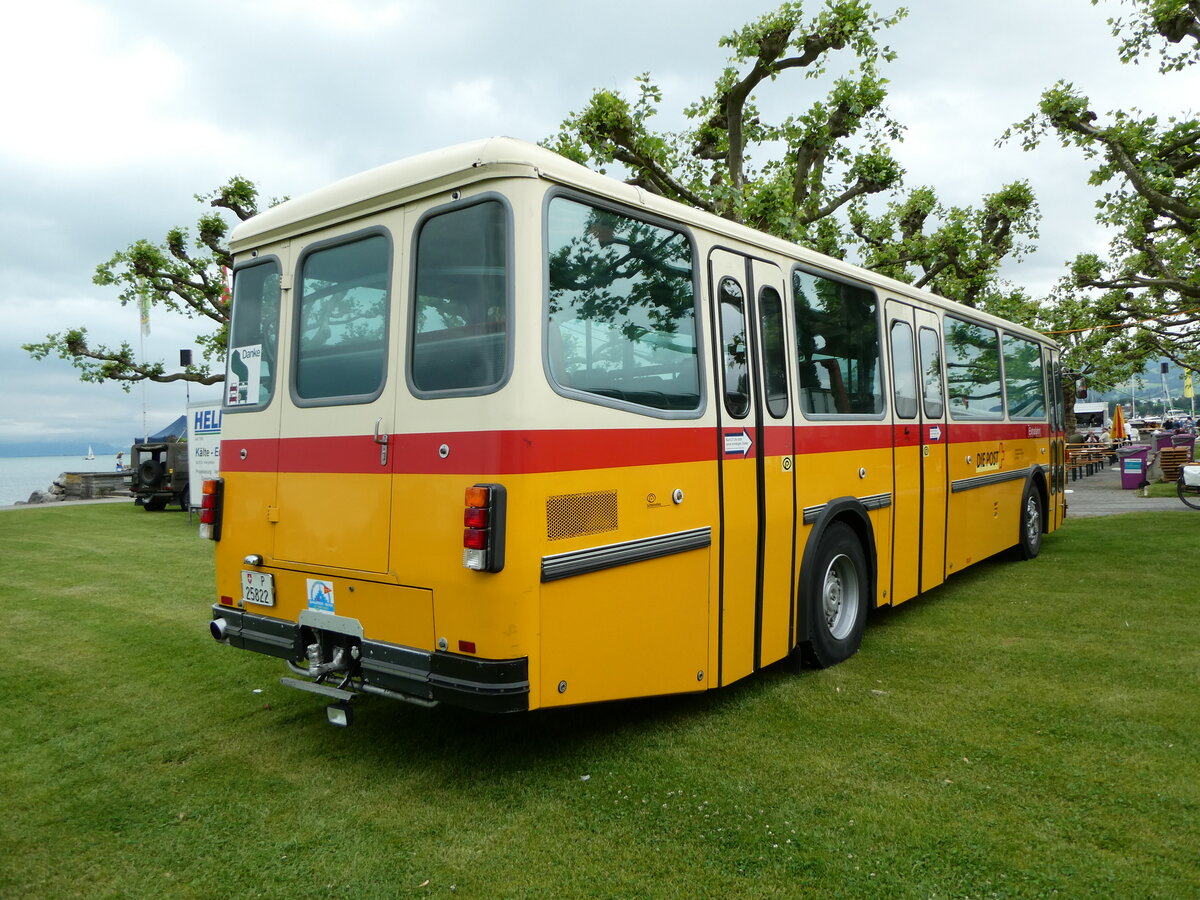 (235'794) - Gautschi, Suhr -  P 25'822  - Saurer/Tscher (ex Ltscher, Neuheim Nr. 200; ex Cartek, Regensdorf; ex P 25'822) am 21. Mai 2022 in Arbon, Arbon Classics