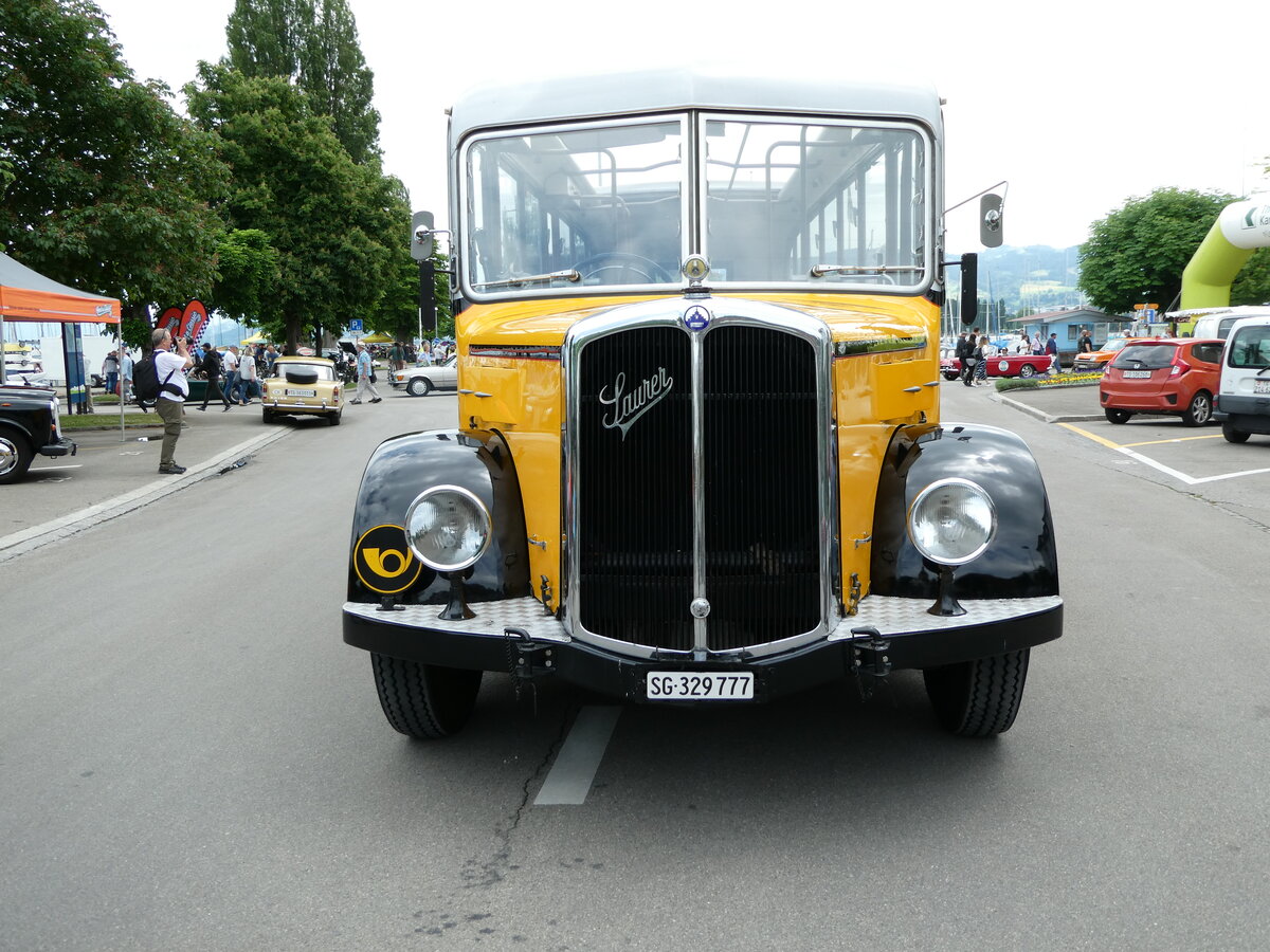 (236'078) - Baumgartner, Horn - Nr. 5/SG 329'777 - Saurer am 21. Mai 2022 in Arbon, Arbon Classics