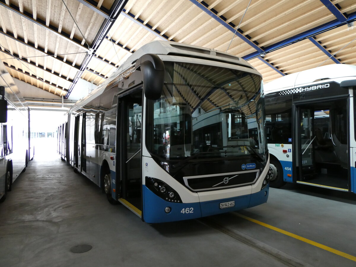 (236'429) - VBZ Zrich - Nr. 462/ZH 941'462 - Volvo am 28. Mai 2022 in Zrich, Garage Hardau