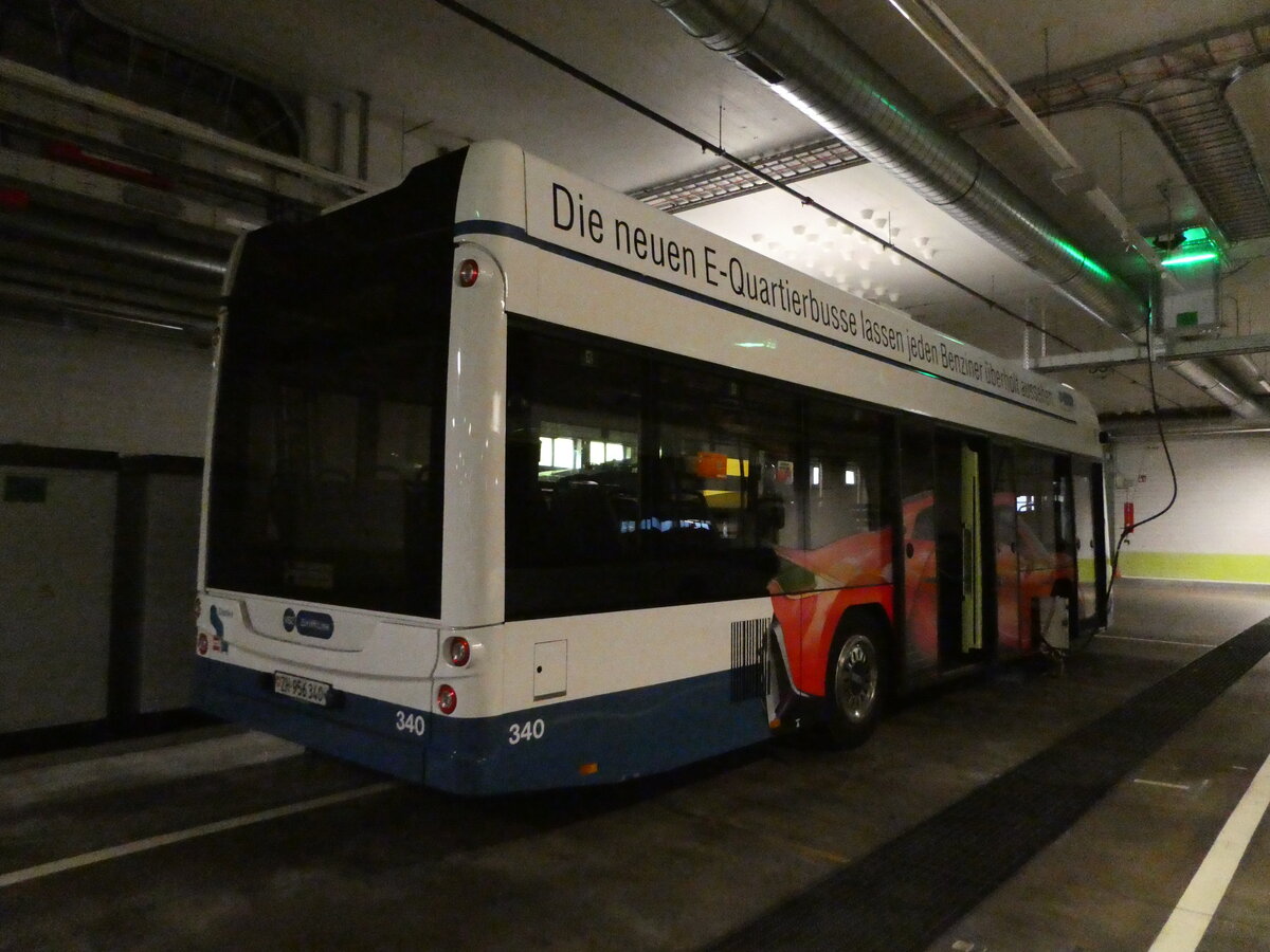 (236'438) - VBZ Zrich - Nr. 340/ZH 956'340 - Hess am 28. Mai 2022 in Zrich, Garage Hardau