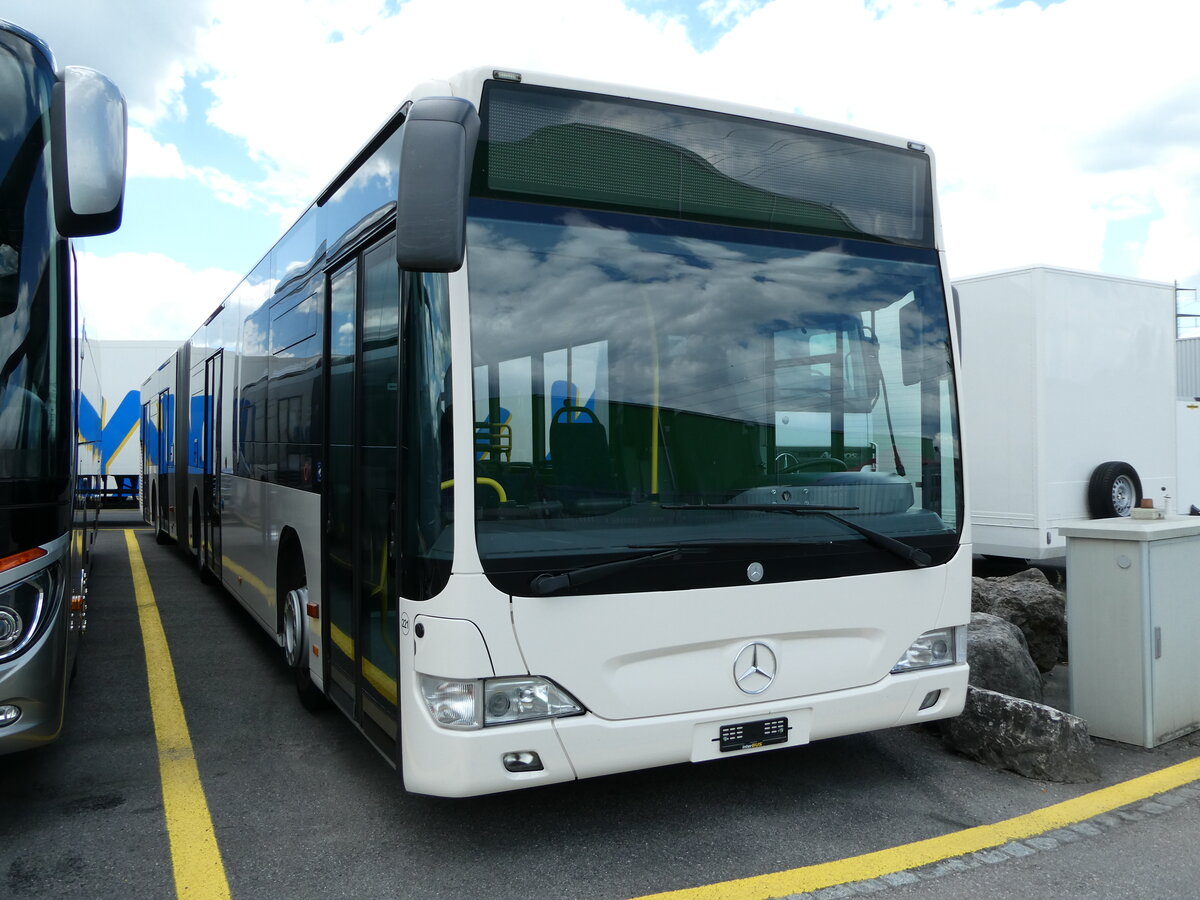 (236'479) - Interbus, Yverdon - Nr. 221 - Mercedes (ex VBL Luzern Nr. 158) am 29. Mai 2022 in Kerzers, Interbus