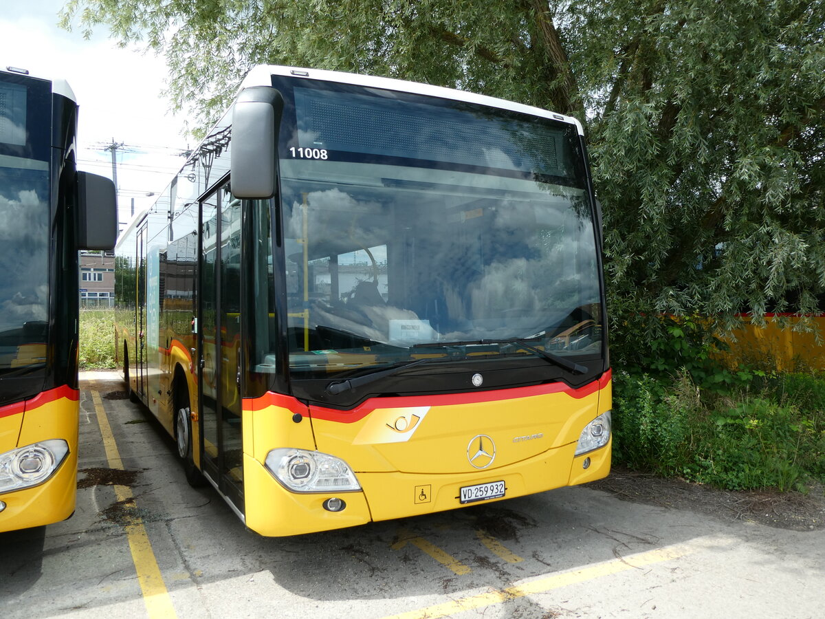 (236'937) - CarPostal Ouest - VD 259'932 - Mercedes am 6. Juni 2022 in Yverdon, Garage