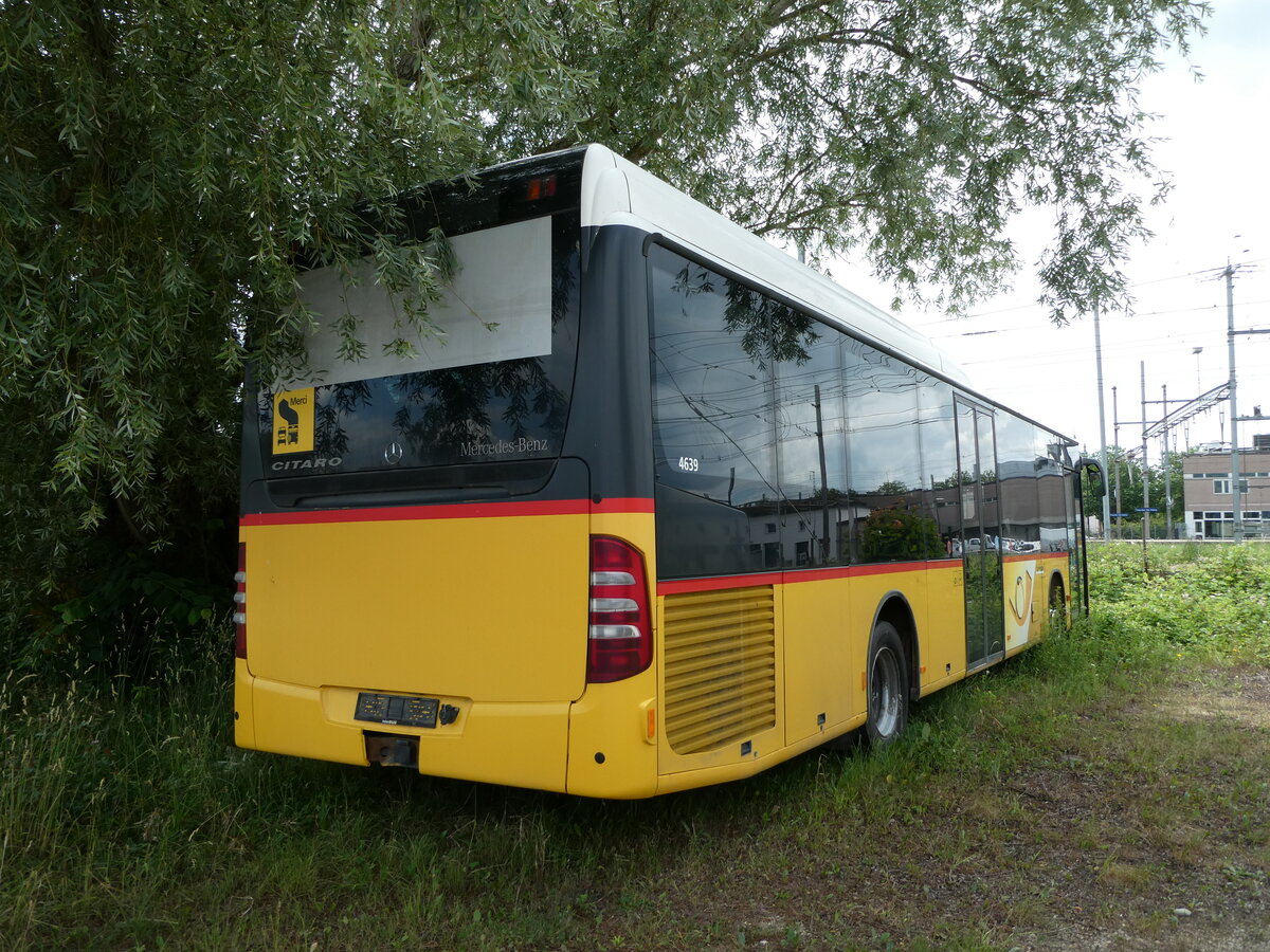 (236'938) - CarPostal Ouest - (VD 335'346) - Mercedes am 6. Juni 2022 in Yverdon, Garage