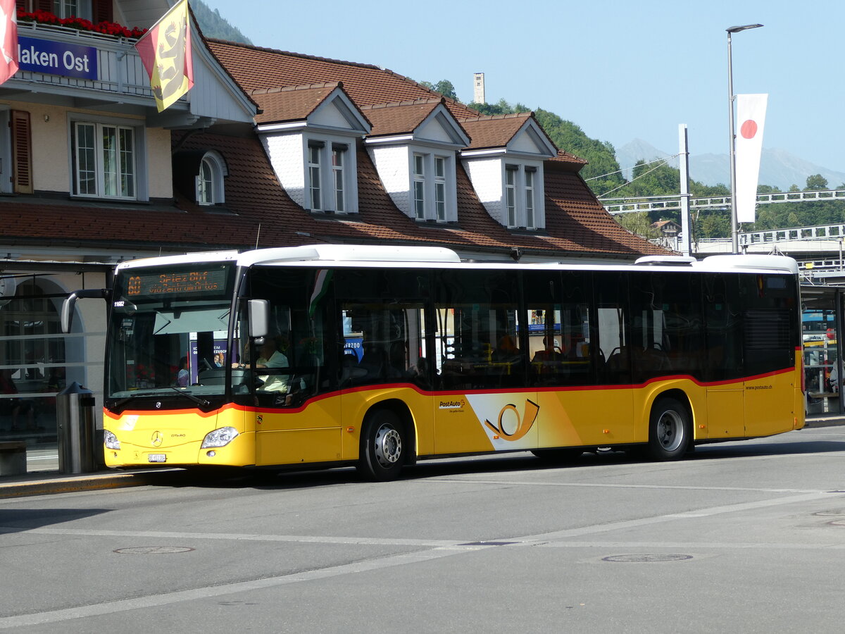 (237'249) - PostAuto Bern - BE 653'384 - Mercedes am 18. Juni 2022 beim Bahnhof Interlaken Ost