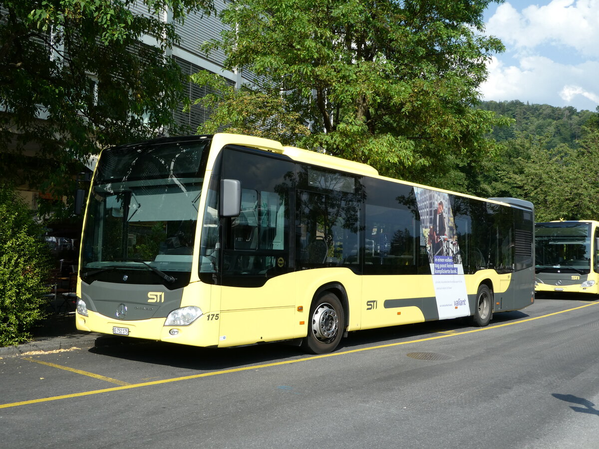 (237'335) - STI Thun - Nr. 175/BE 752'175 - Mercedes am 19. Juni 2022 bei der Schifflndte Thun