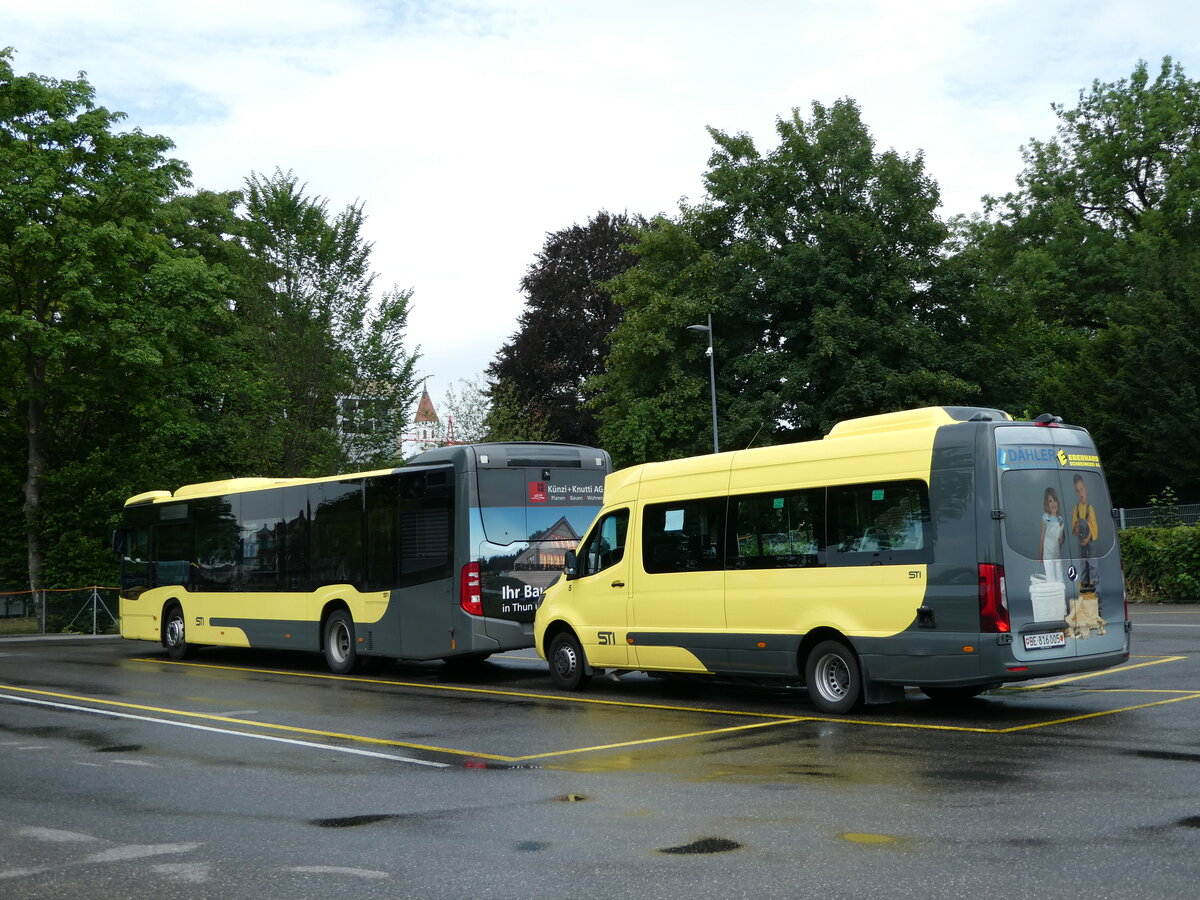 (237'352) - STI Thun - Nr. 5/BE 816'005 - Mercedes am 22. Juni 2022 bei der Schifflndte Thun