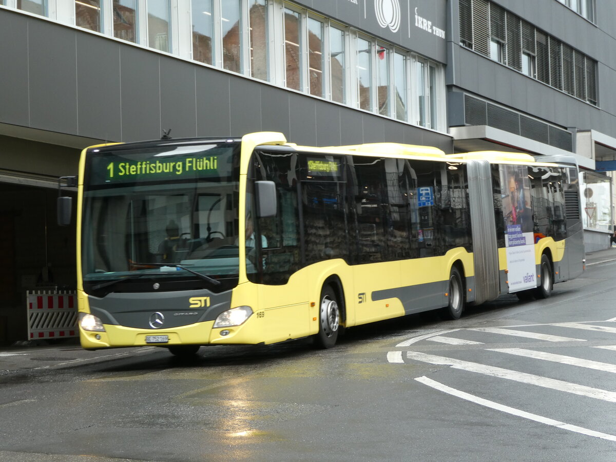 (237'367) - STI Thun - Nr. 169/BE 752'169 - Mercedes am 24. Juni 2022 in Thun, Rampenstrasse