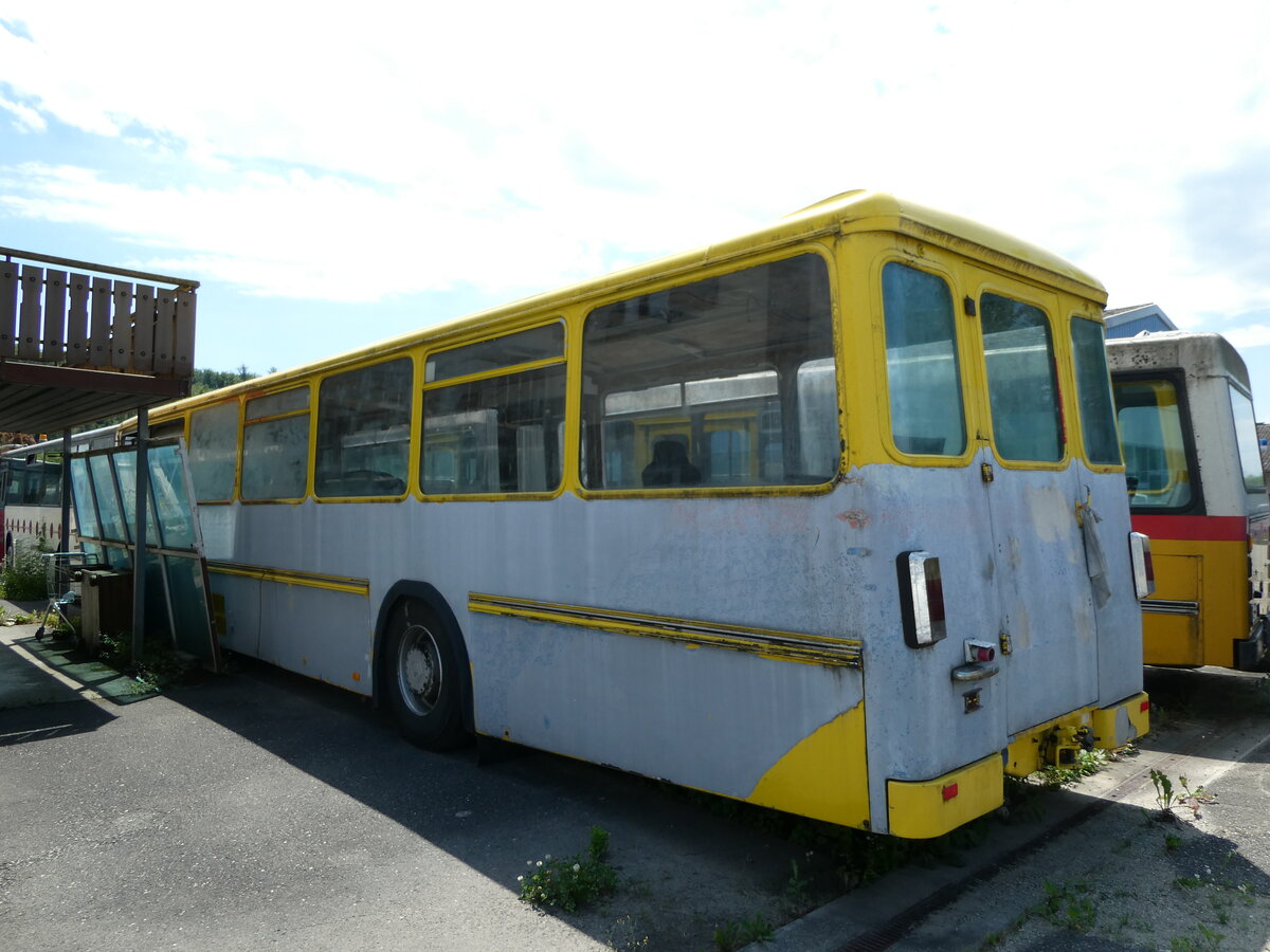 (237'892) - Kt. Luzern, Luzern (Rtrobus) - FBW/Hess (ex AAGR Rothenburg Nr. 49) am 3. Juli 2022 in Faoug, Carrosserie Etter