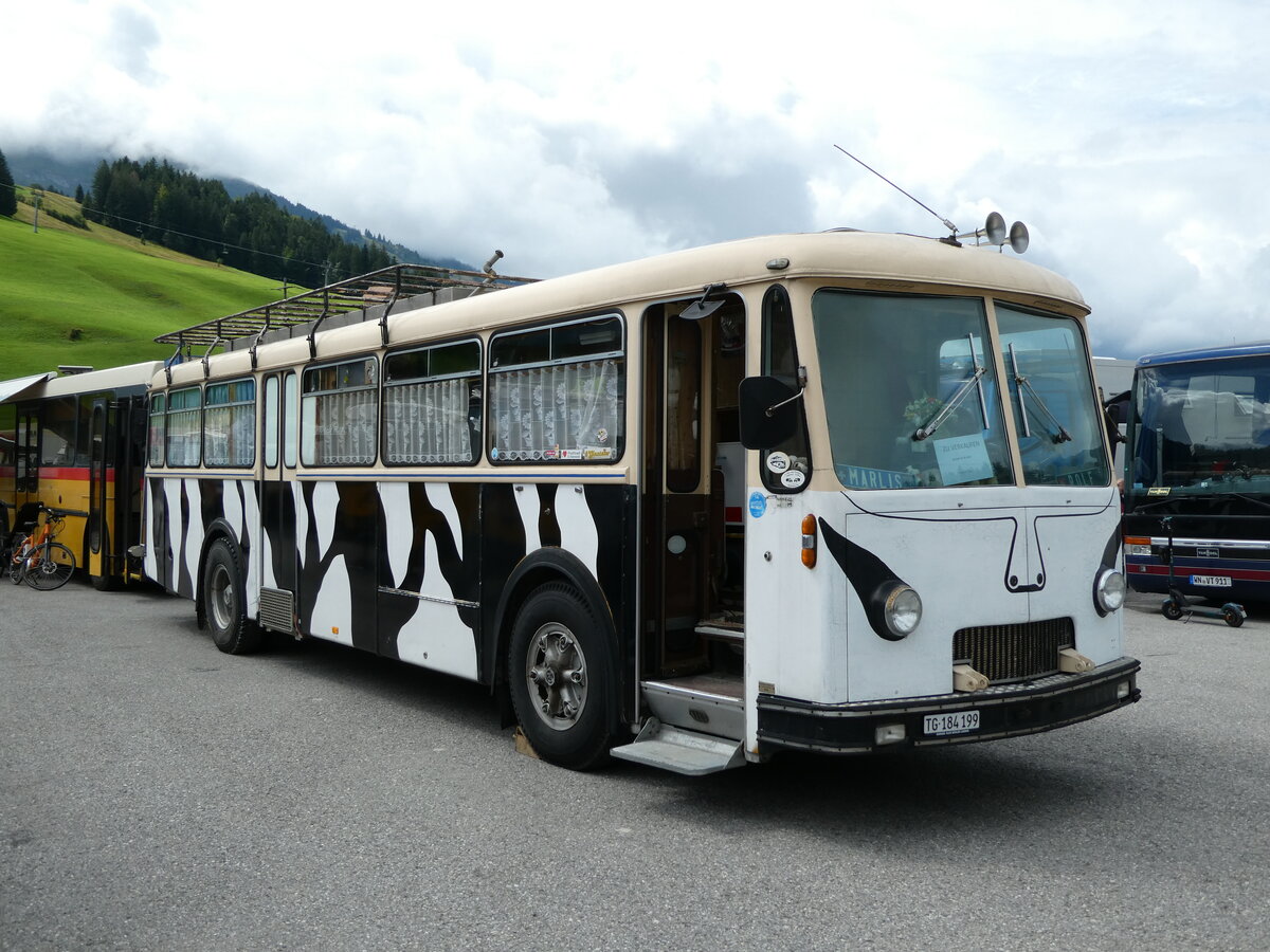 (239'225) - Kndig, Affeltrangen - TG 184'199 - FBW/R&J (ex P 25'505; ex P 22'304) am 20. August 2022 in Wildhaus, Munzenriet