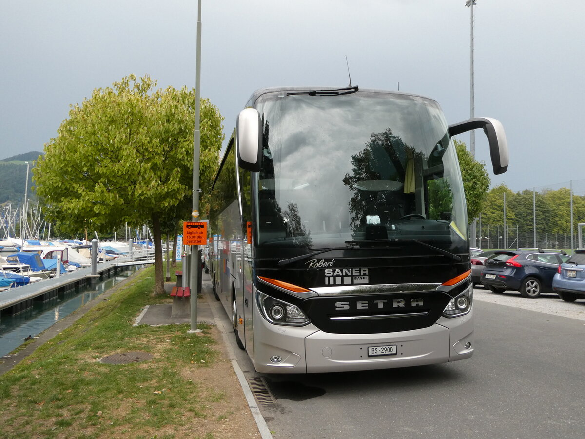 (239'483) - Saner, Basel - BS 2900 - Setra am 26. August 2022 in Thun, Strandbad