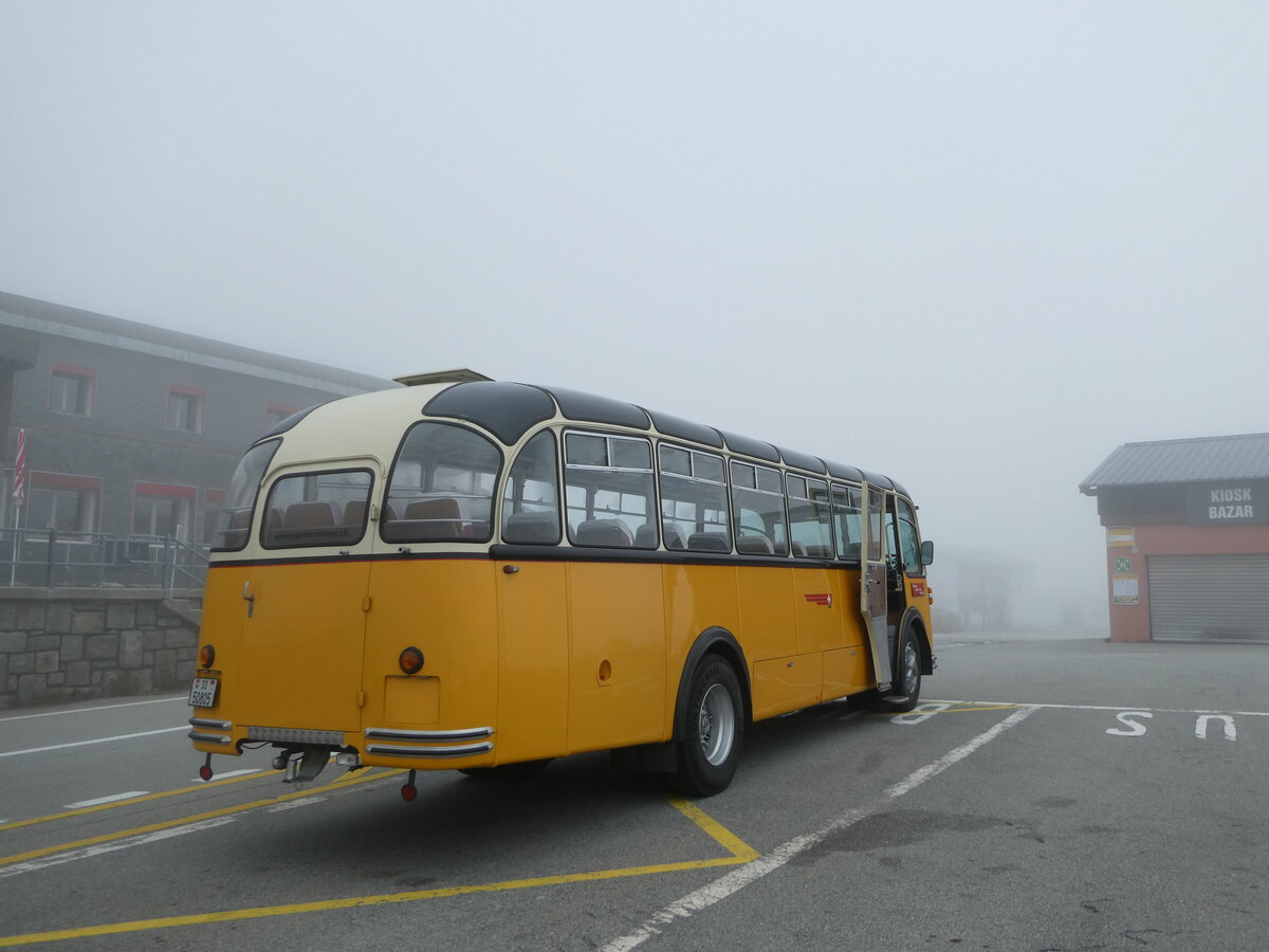 (240'275) - Gerber, Matzendorf - SO 50'805 - FBW/R&J (ex Kontiki, Wettingen; ex P 24'001; ex P 21'501) am 25. September 2022 in Grimsel, Passhhe