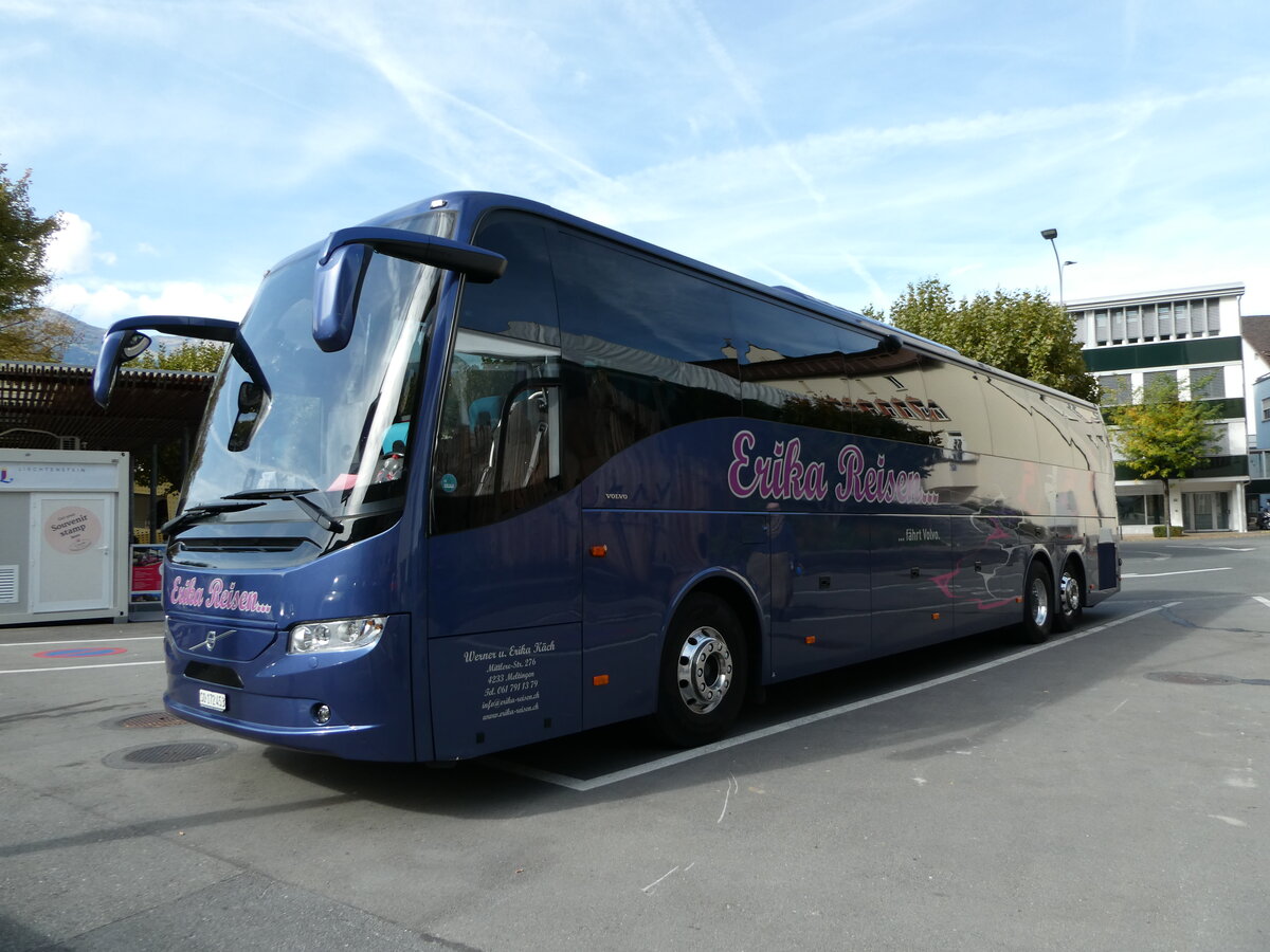 (240'938) - Aus Liechtenstein: Erika-Reisen, Meltingen - SO 172'453 - Volvo am 11. Oktober 2022 in Vaduz, Stdtle