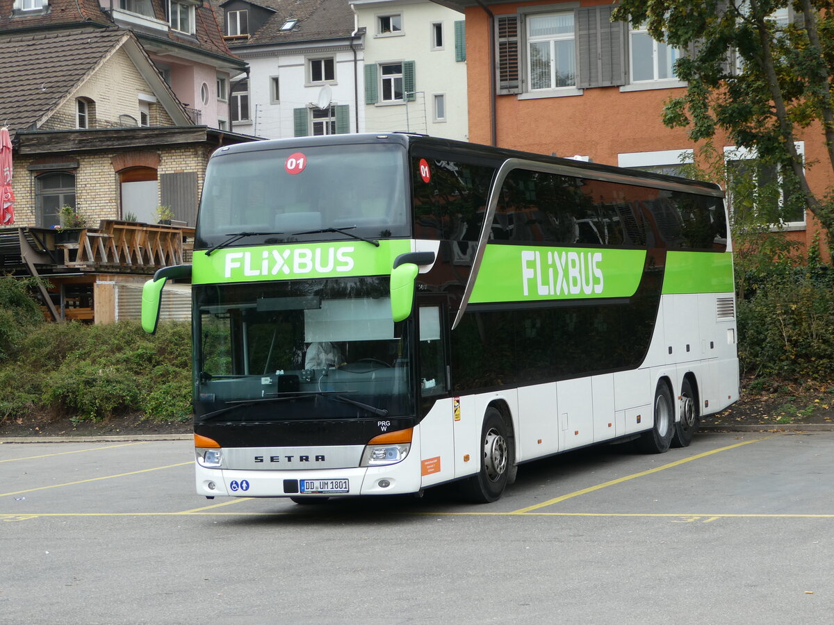 (242'542) - Aus Deutschland: Umbrella, Mnchen - Nr. 1/DD-UM 1801 - Setra am 12. November 2022 in Zrich, Sihlquai