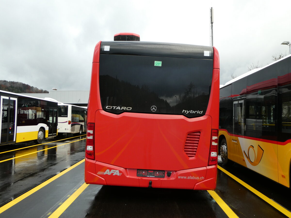 (243'001) - AFA Adelboden - Nr. 28 - Mercedes am 18. November 2022 in Winterthur, EvoBus