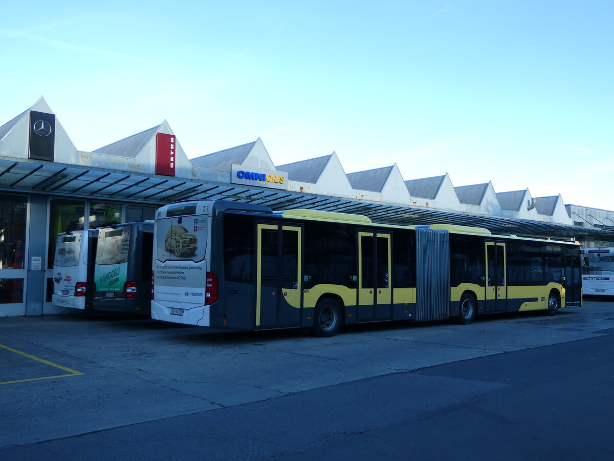 (243'159) - STI Thun - Nr. 705/BE 754'705 - Mercedes am 27. November 2022 in Thun, Garage