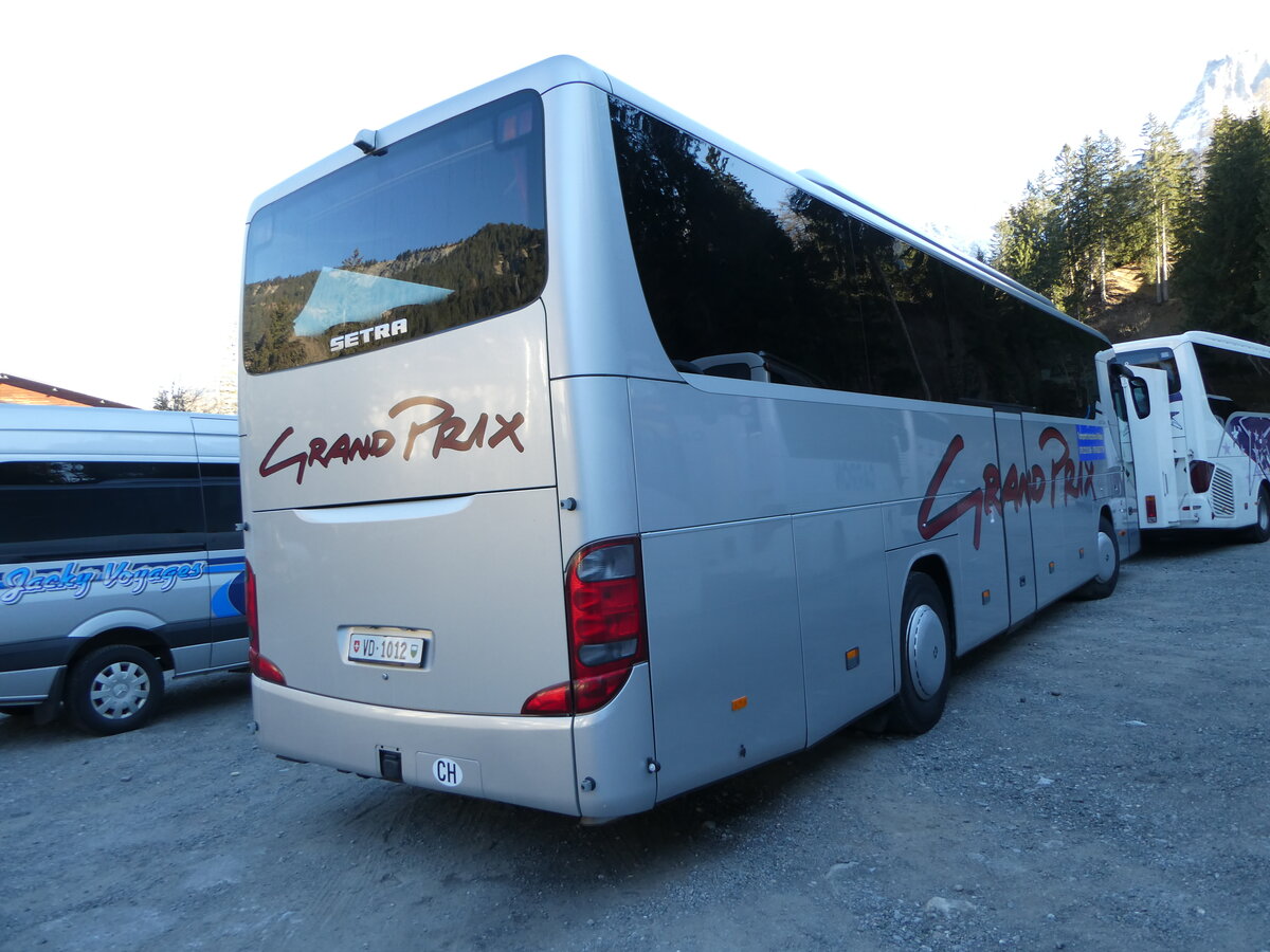 (244'803) - Gander, Chteau-d'Oex - VD 1012 - Setra am 7. Januar 2023 in Adelboden, ASB