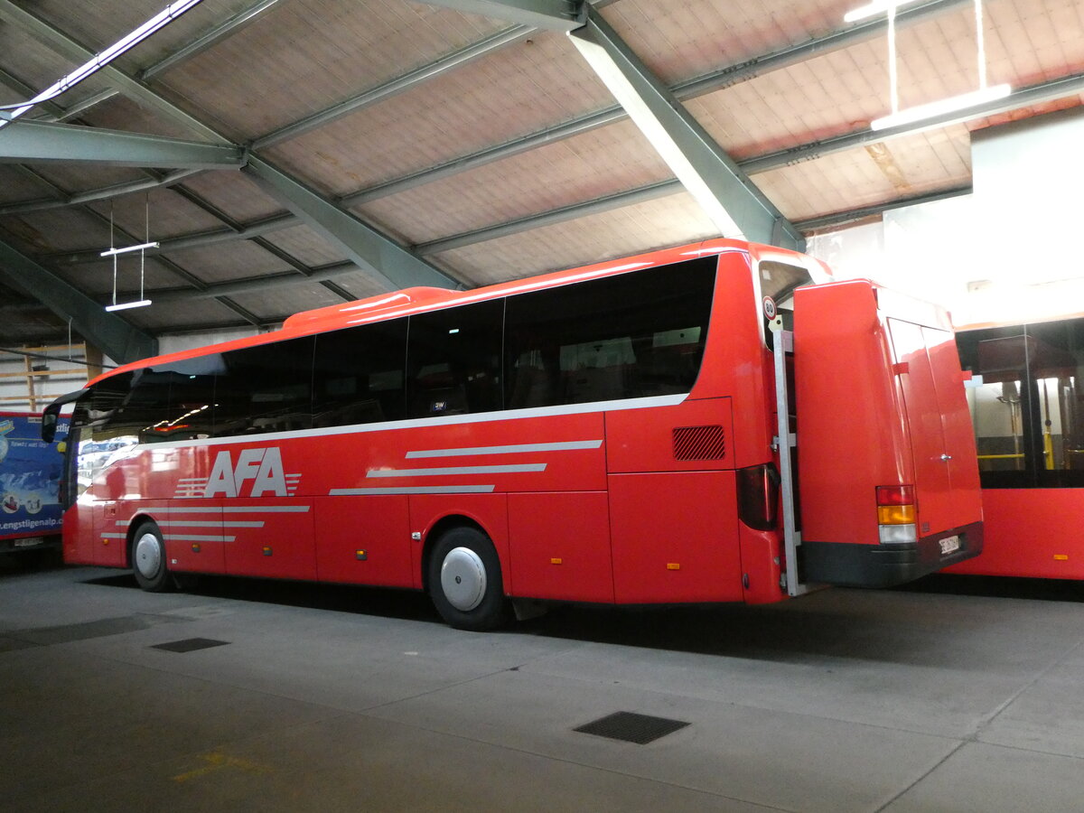 (244'864) - AFA Adelboden - Nr. 25/BE 26'706 - Setra am 7. Januar 2023 in Adelboden, Busstation