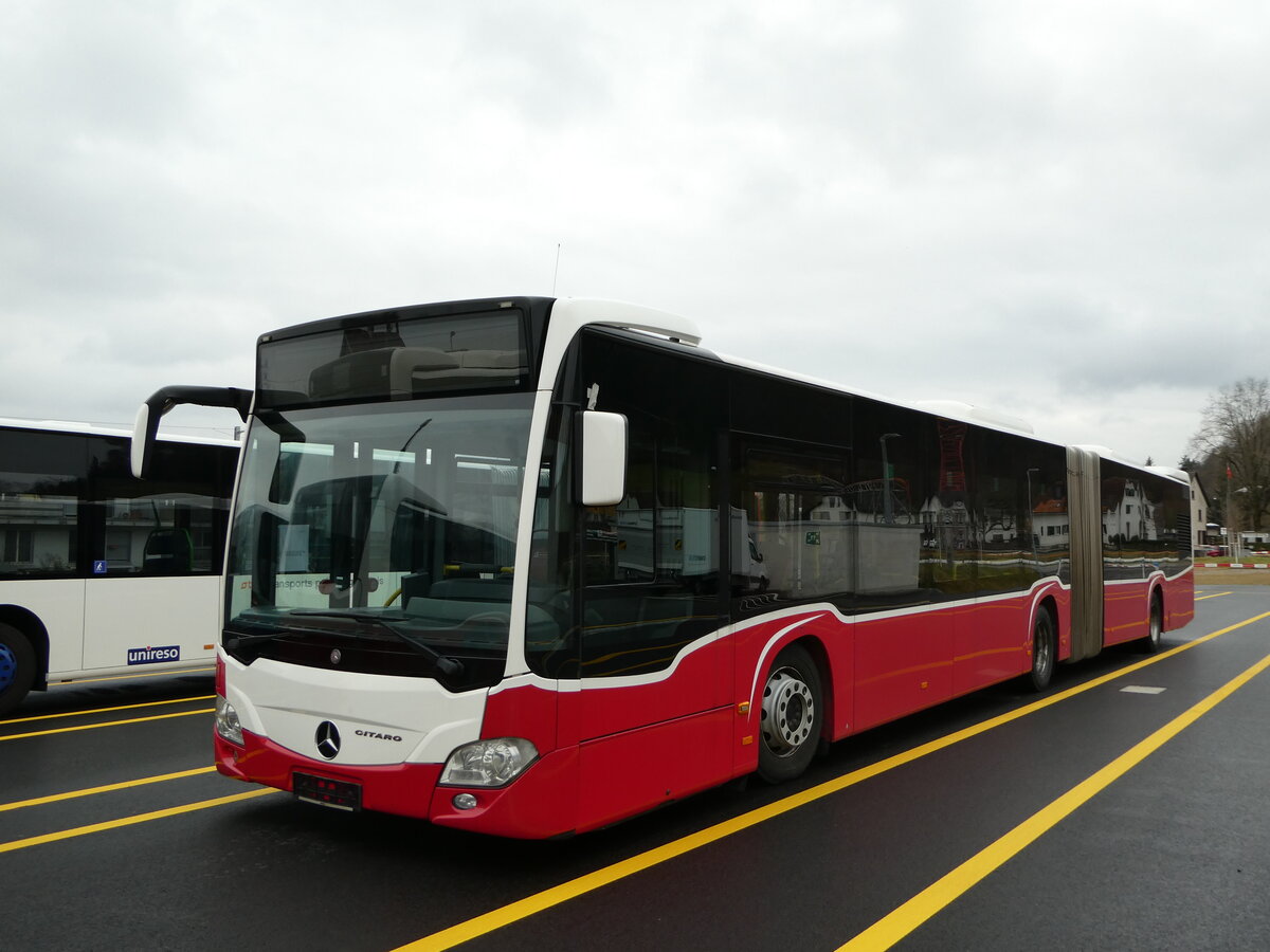 (246'567) - EvoBus, Winterthur - (126'580) - Mercedes (ex Wiener Linien, A-Wien) am 25. Februar 2023 in Winterthur, EvoBus