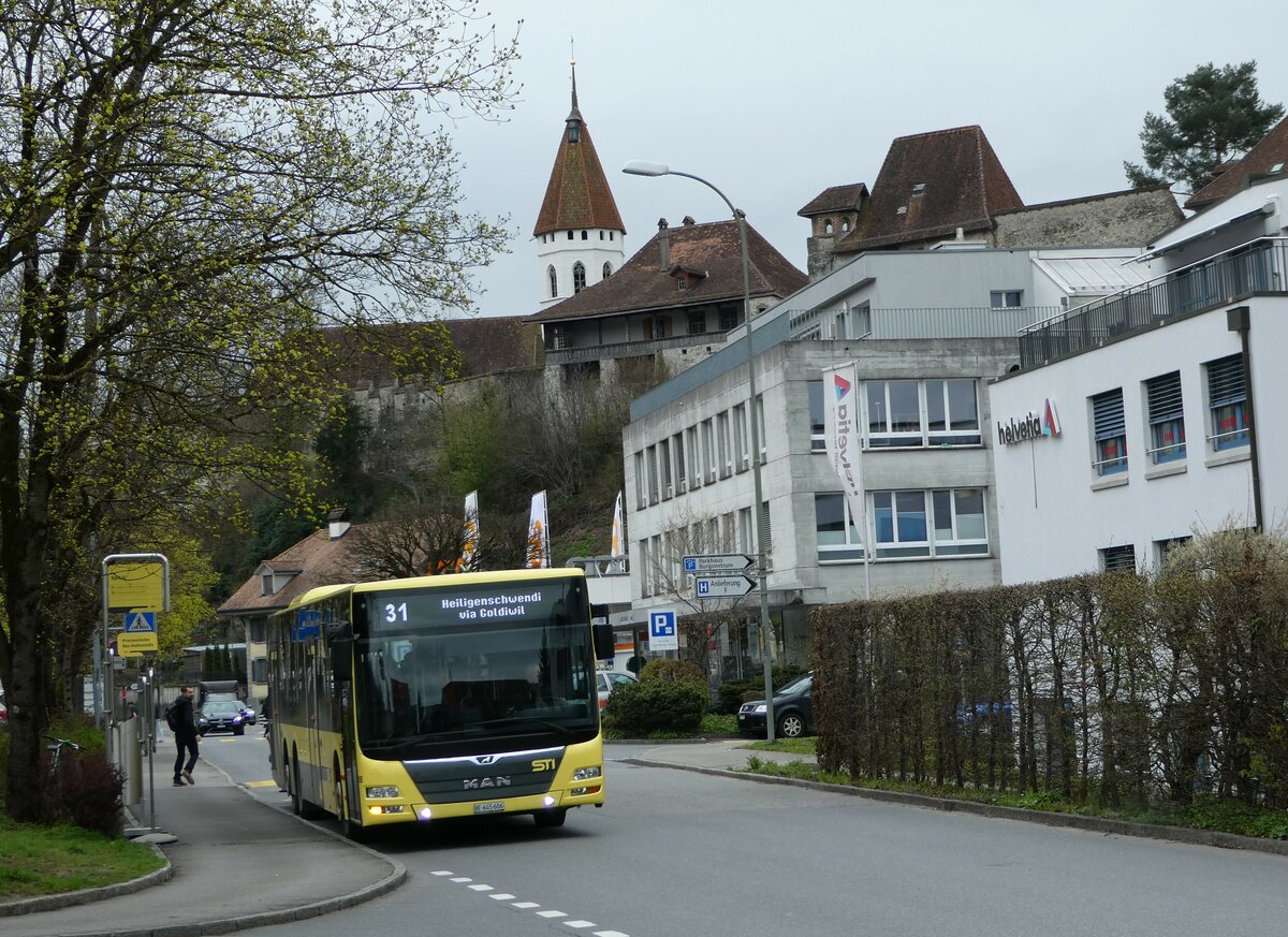 (247'995) - STI Thun - Nr. 606/BE 645'606 - MAN am 3. April 2023 in Thun, Spital