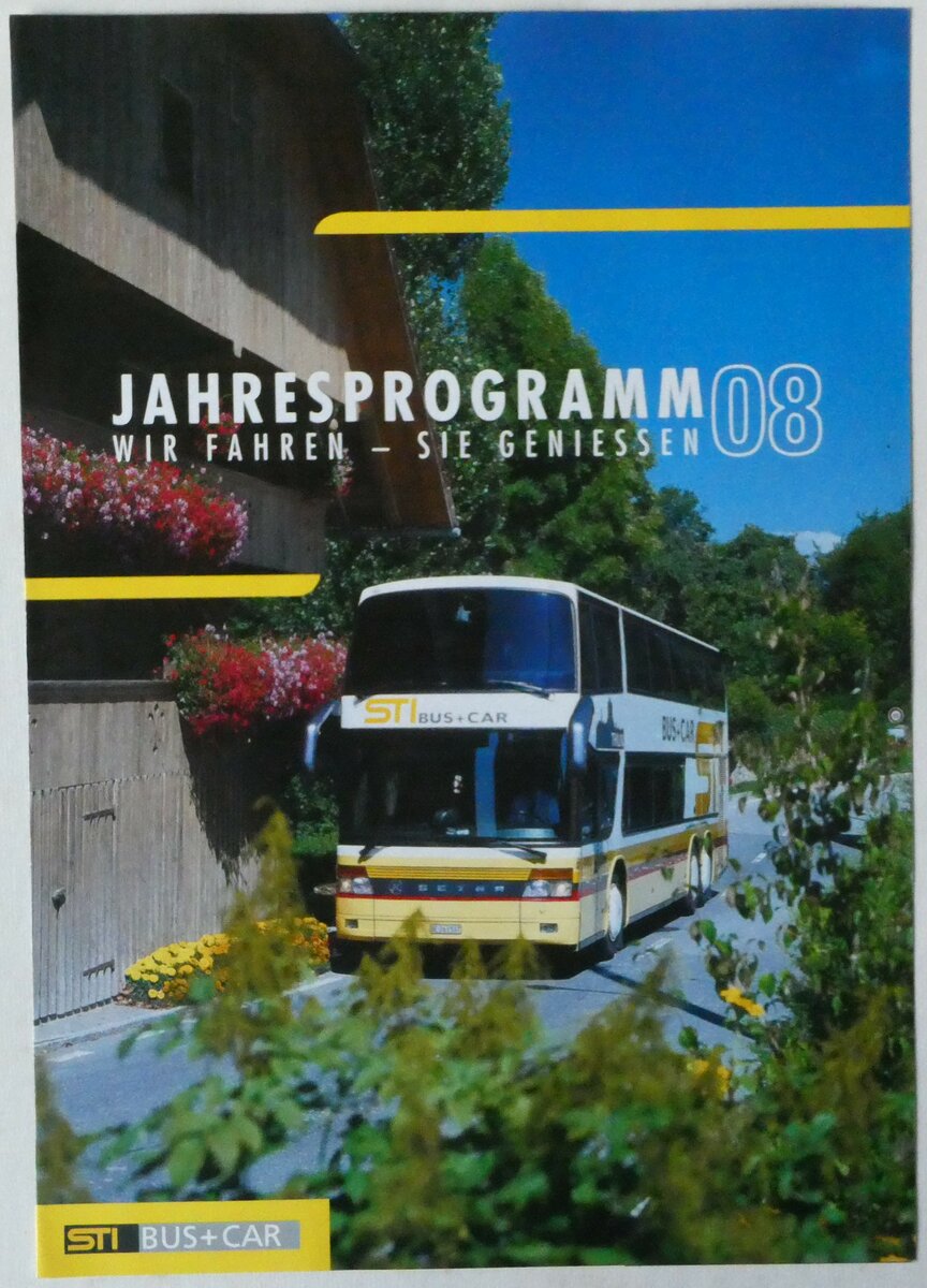 (248'266) - STI-Jahresprogramm 08 am 9. April 2023 in Thun (Vorderseite)