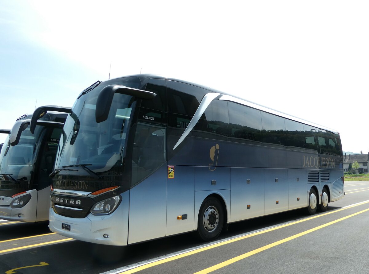 (250'316) - Aus Frankreich: Jacqueson, Reims - (DQ 561 KP) - Setra am 21. Mai 2023 in Winterthur, EvoBus