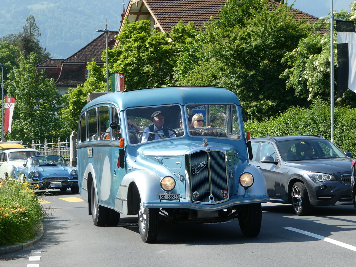 (250'592) - Schneider, Ermenswil - SG 65'933 - Saurer/Lauber am 27. Mai 2023 in Sarnen, OiO