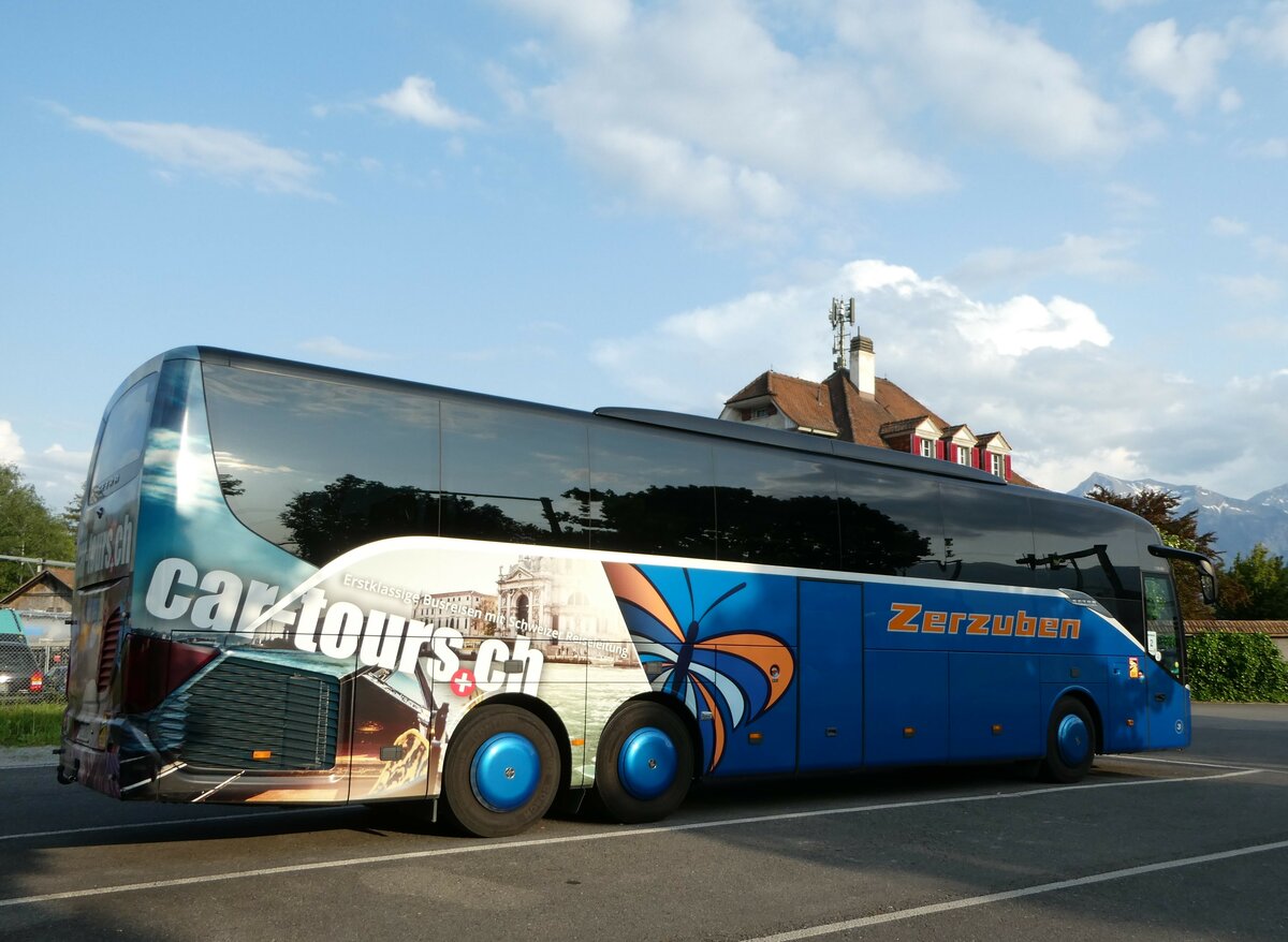 (250'683) - Zerzuben, Visp-Eyholz - Nr. 3/VS 30'060 - Setra am 28. Mai 2023 in Thun, Seestrasse