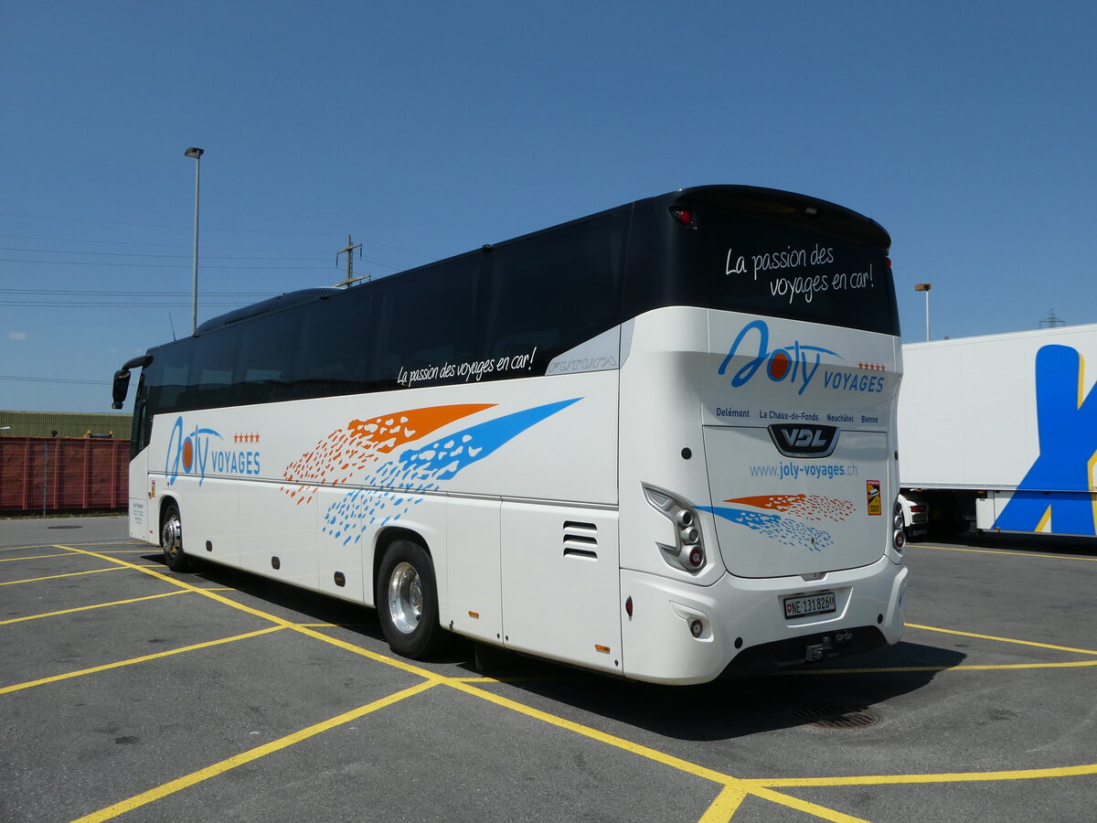 (250'725) - Joly Voyages, Les Breuleux - NE 131'826 - VDL am 29. Mai 2023 in Kerzers, Interbus