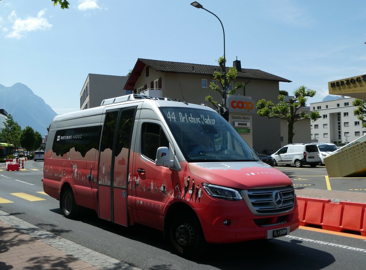 (250'785) - Schdler, Triesenberg - FL 24'809 - Mercedes/Tekaydinlar am 30. Mai 2023 in Vaduz, Stdtle