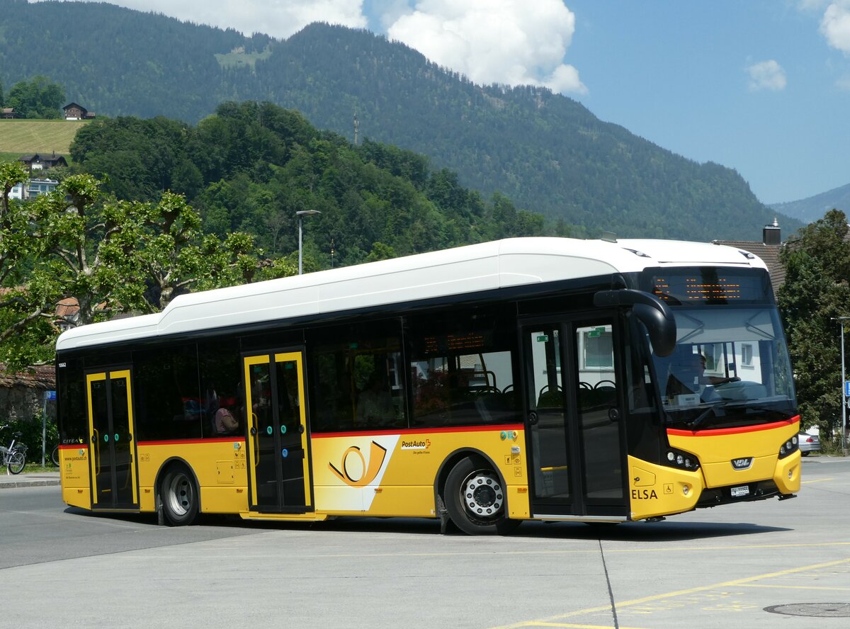 (250'857) - PostAuto Zentralschweiz - Nr. 514/OW 22'255/PID 10'662 - VDL (ex Nr. 14) am 1. Juni 2023 beim Bahnhof Sarnen