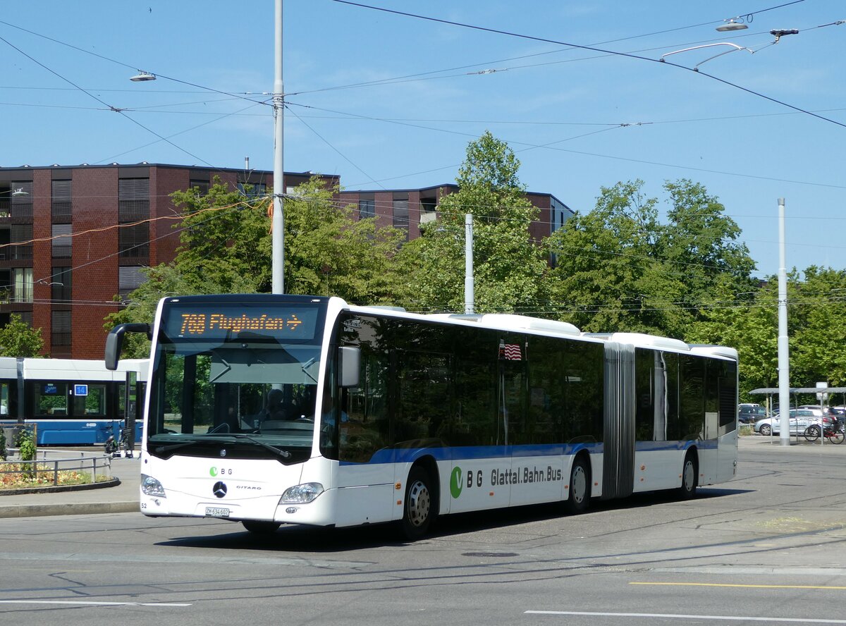 (251'425) - Welti-Furrer, Bassersdorf - Nr. 52/ZH 634'602 - Mercedes am 13. Juni 2023 in Zrich, Seebach