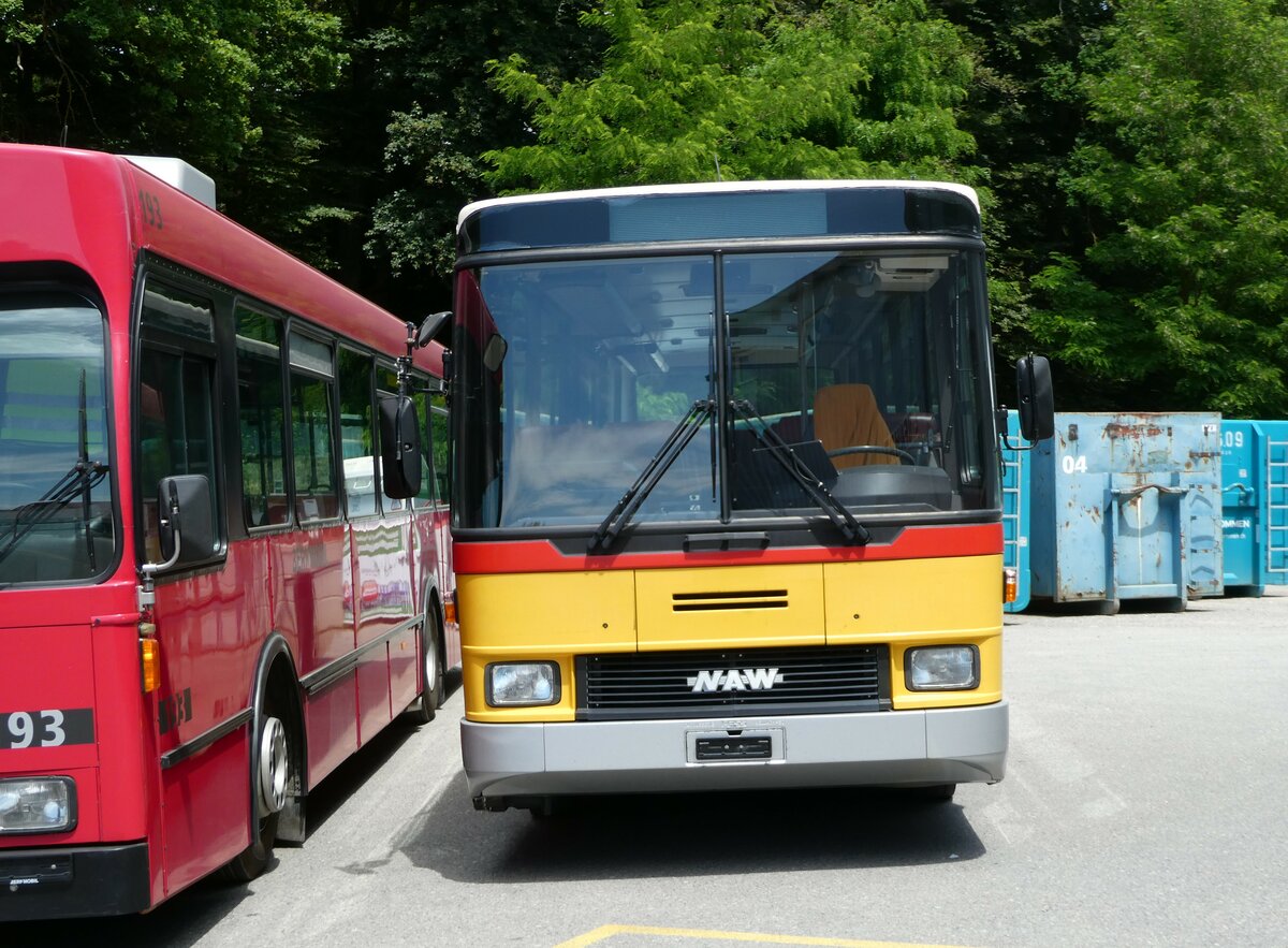 (251'696) - Widmer, Bern - NAW/Hess (ex Lombardi, Winterthur; ex Wohlgemuth, Hochwald PID 2208) am 18. Juni 2023 in Burgdorf, kihof Ziegelgut