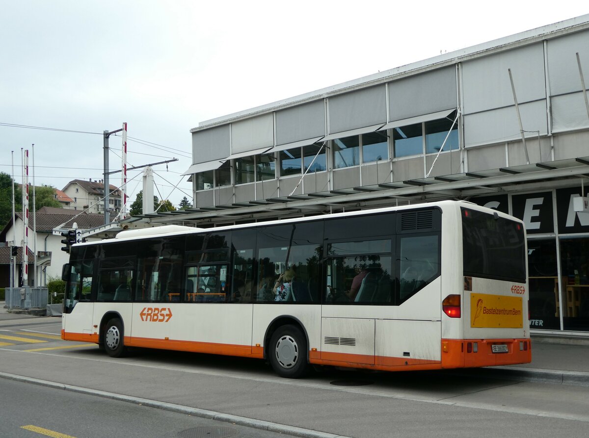 (251'851) - RBS Worblaufen - Nr. 2/BE 366'002 - Mercedes am 22. Juni 2023 in Ittigen, Papiermhle