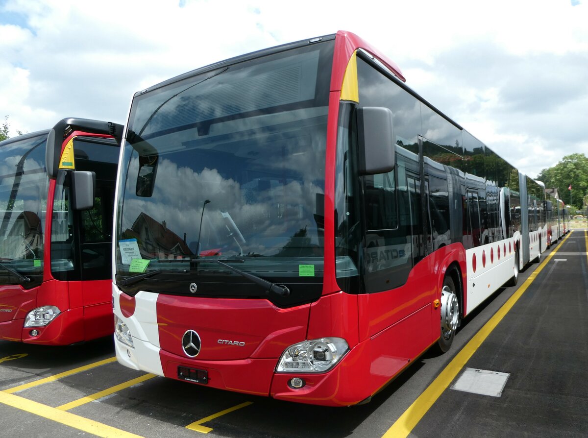 (252'283) - TPF Fribourg - (617'878) - Mercedes am 2. Juli 2023 in Winterthur, EvoBus