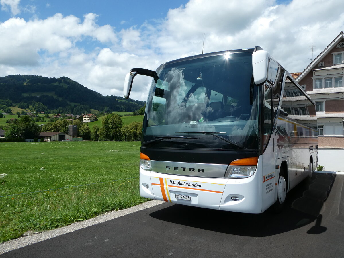 (252'326) - Abderhalden, Wildhaus - SG 77'497 - Setra am 4. Juli 2023 in Nesslau, Altherr