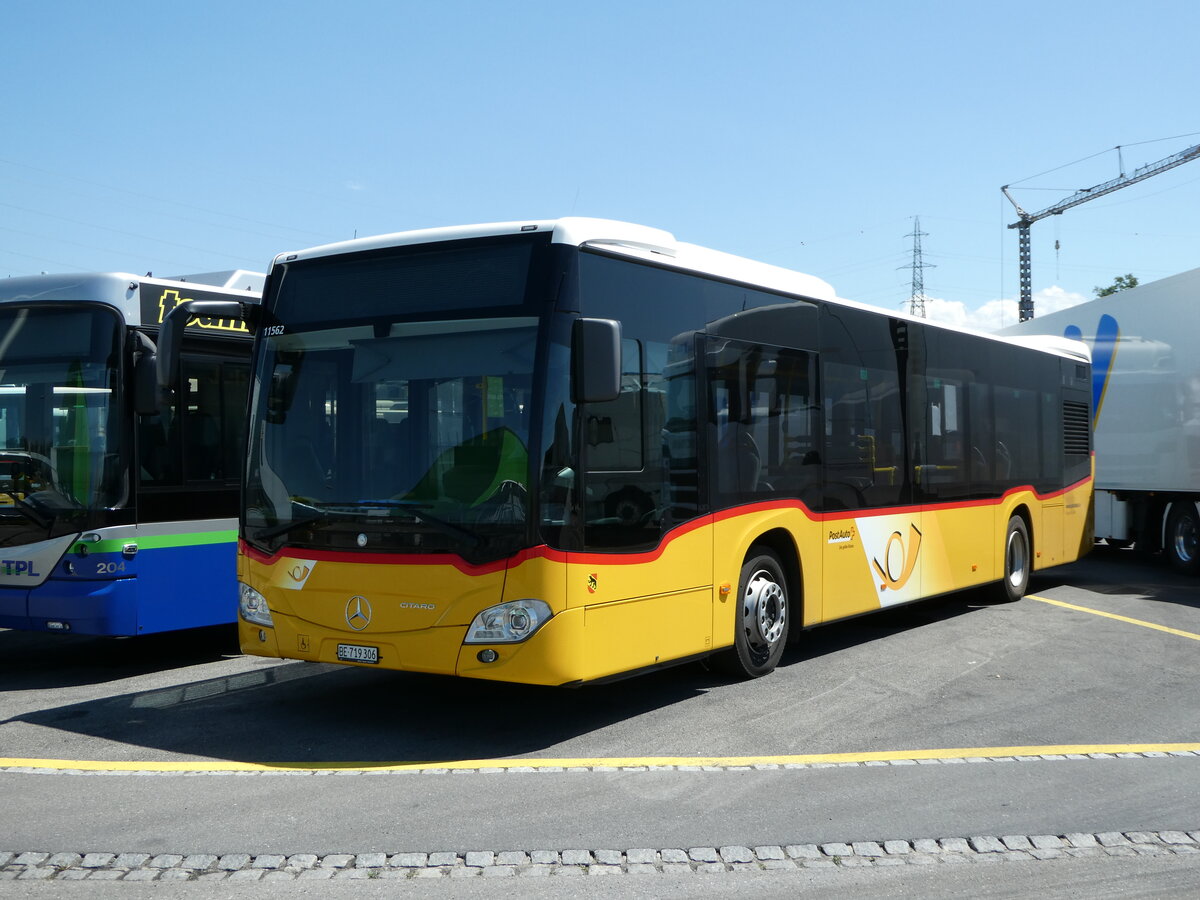 (252'511) - Funi-Car, Biel - BE 719'306/PID 11'562 - Mercedes am 8. Juli 2023 in Kerzers, Interbus